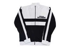 Black and white sports jacket